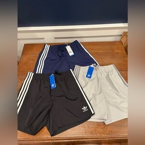 NWT! BUNDLE! adidas Men’s Athletic / Running Shorts! Pockets have zippers!